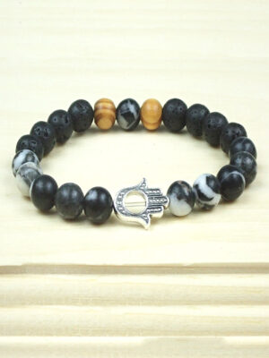 Stamina Bracelet with Hand of Fatima/Hamsa